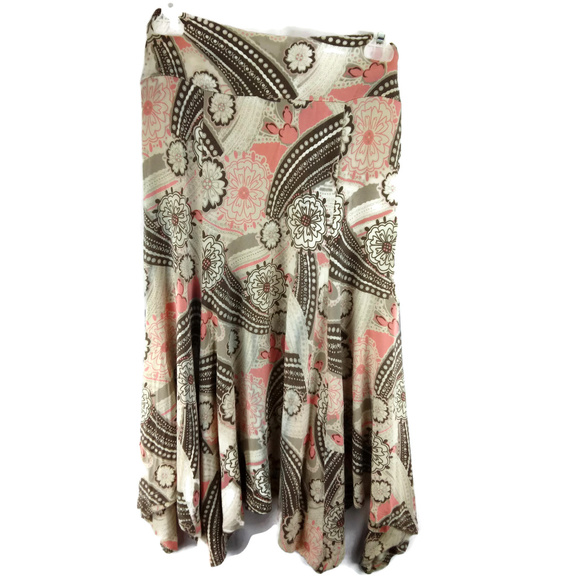 Ann Taylor Handkerchief Hem Pull-on Skirt - Picture 3 of 3